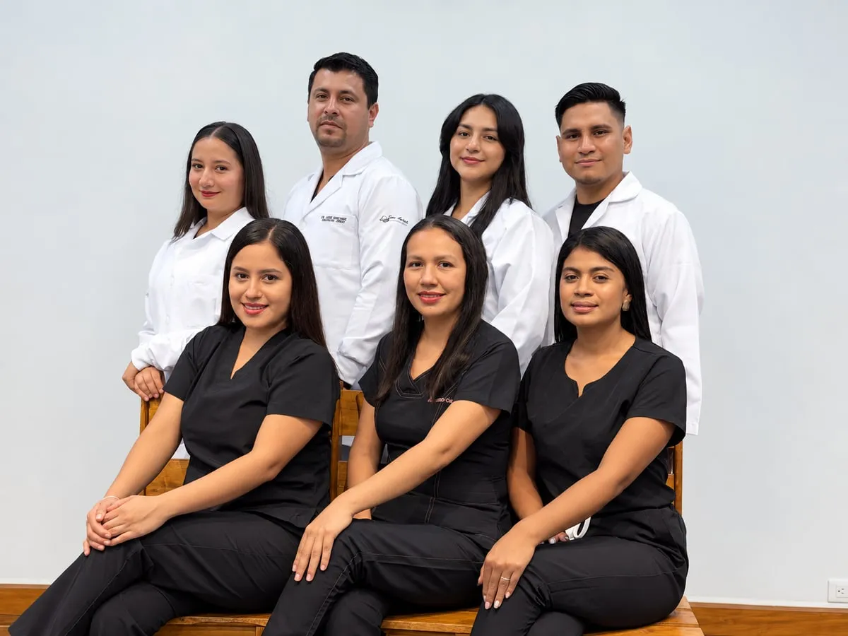 El equipo del Laboratorio Clínico San Andrés.