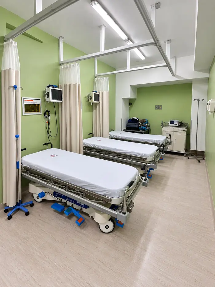 Vista general de la sala de recuperación.